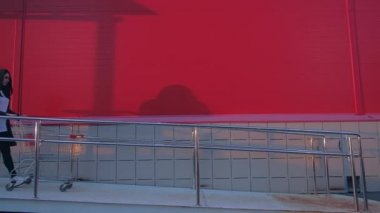 Shopping concept - slowmotion.