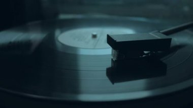 Müzik eski vintage vinil.
