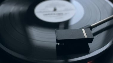 Müzik eski vintage vinil.