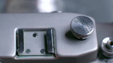 Klasik fotoğraf makinesi ayrıntıları