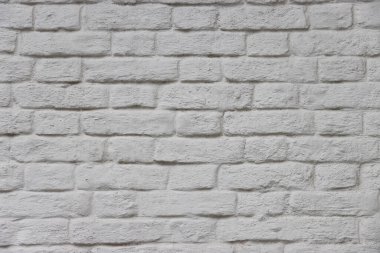 Beyaz eski tuğla duvar arkaplanı