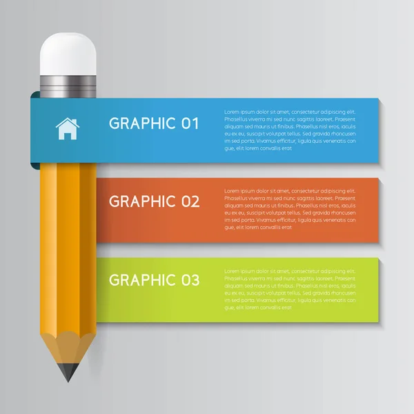 Concepto Diseño Vectorial Infográfico — Archivo Imágenes Vectoriales