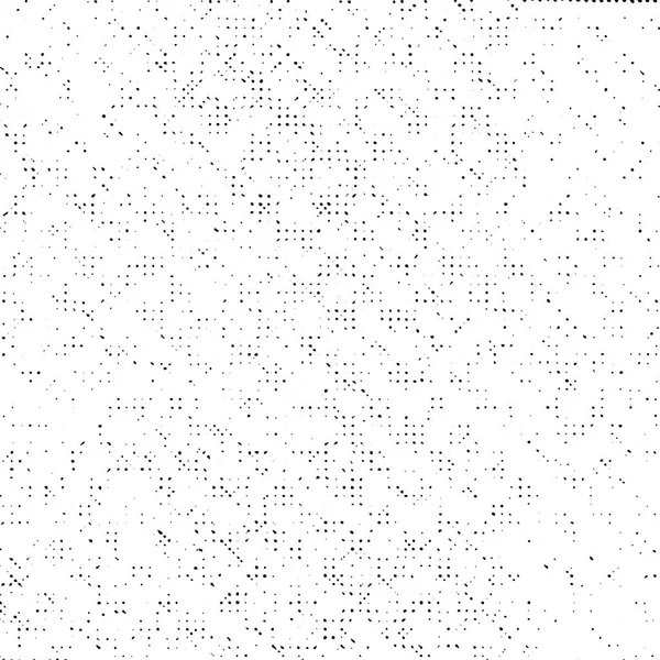 Grunge Texture White Background Abstract Dotted Vector Dust Monochrome Design — Stock Vector