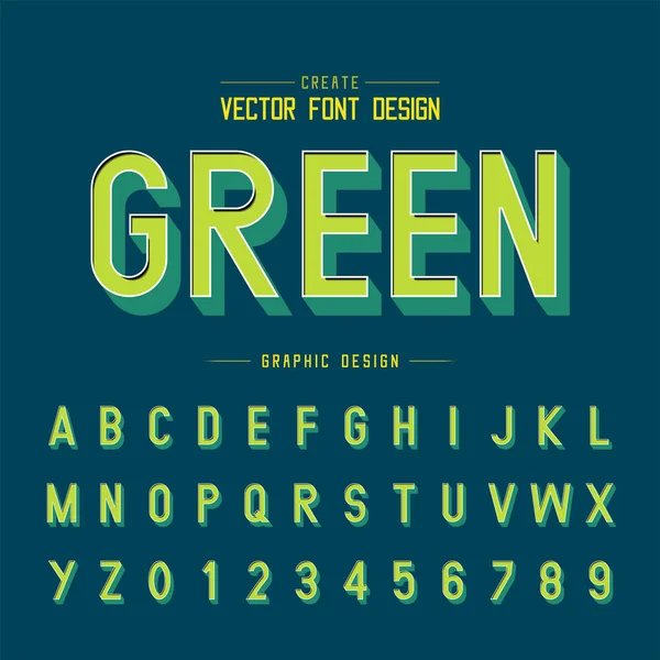 Lettertype Alfabetische Vector Achtergrond Letter Tekst Grafische Vormgeving — Stockvector