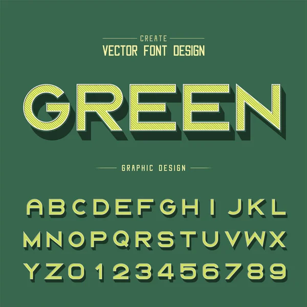 Lettertype Alfabetische Vector Achtergrond Letter Tekst Grafische Vormgeving — Stockvector