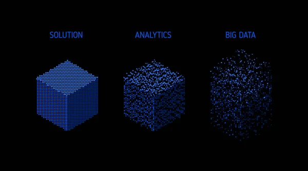 Análisis Información Visualización Minería Datos Información Abstracta Clasificación Digital Algoritmos — Archivo Imágenes Vectoriales