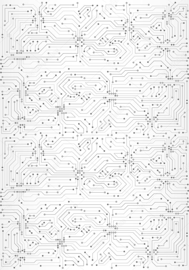 Circuit board vector illustration