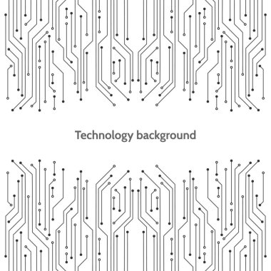 High-tech technology background texture. clipart
