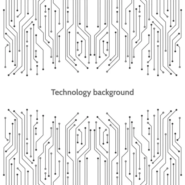 High-tech technologie achtergrondstructuur. — Stockvector