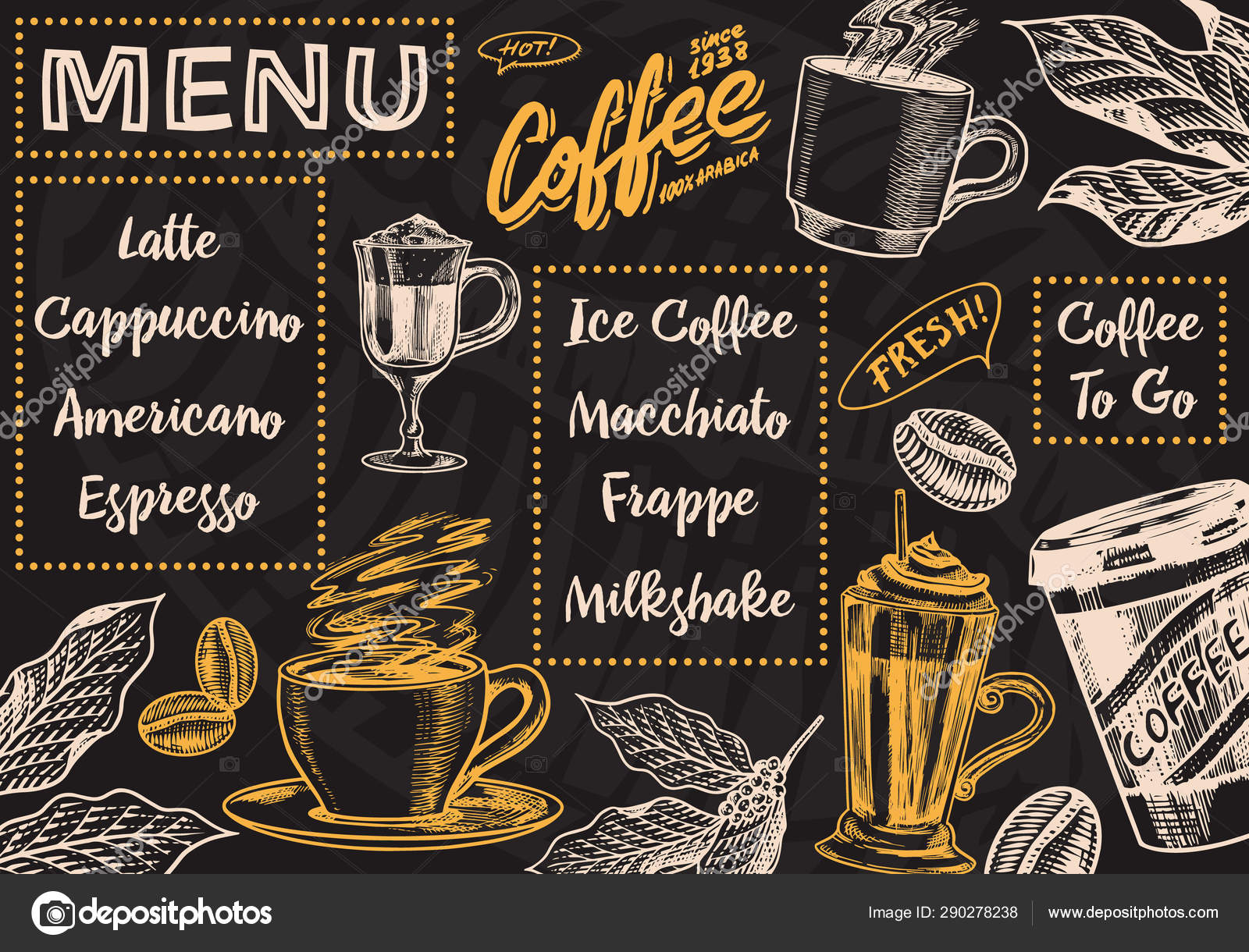 Thực đơn cà phê: Chúng tôi tự hào giới thiệu thực đơn cà phê đa dạng, từ cà phê đen đậm, nước ép trái cây cho đến cà phê latte sữa. Bạn còn có thể tùy chỉnh đồ uống theo sở thích cá nhân. Hãy xem thực đơn cà phê của chúng tôi để tìm kiếm đồ uống yêu thích của bạn.