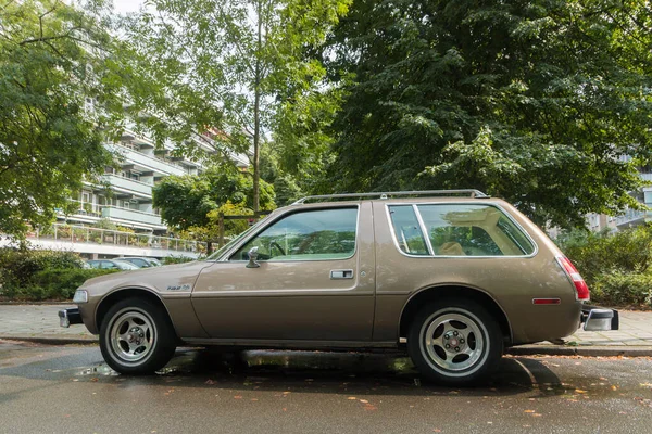 Hague Netherlands August 2020 Modern Classic Amc Pacer Car Parked — Stock Photo, Image