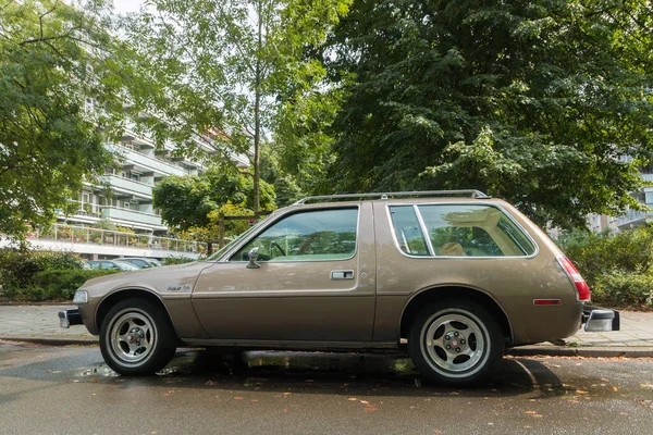 Haye Pays Bas Août 2020 Voiture Moderne Amc Pacer Classique — Photo