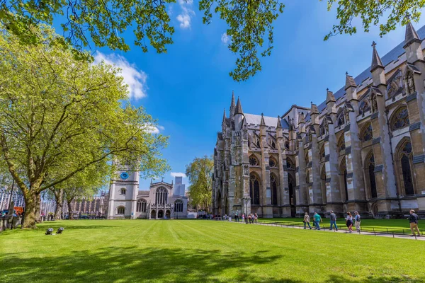 London United Kingdom May Westminster Abbey Old Historic Church Famous — Stock Photo, Image