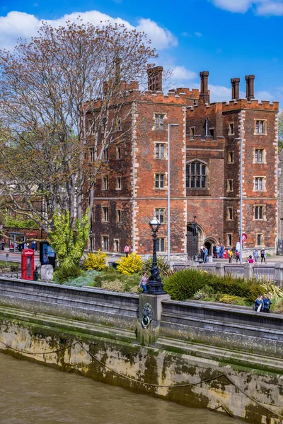 Londres Reino Unido Maio Vista Palácio Lambeth Uma Residência Histórica — Fotografia de Stock