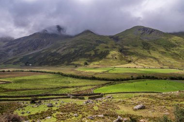 Snowdonia Milli Parkı Galler Dağları görünümünü