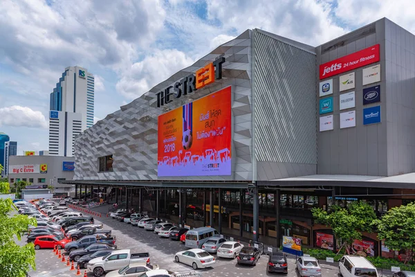 Bangkok Tayland Temmuz Street Alışveriş Merkezi Popüler Modern Bir Alışveriş — Stok fotoğraf