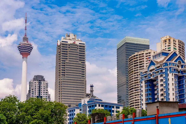 Kuala Lumpur Malaysia July View Tower Downtown City Buildings July — Stock Photo, Image