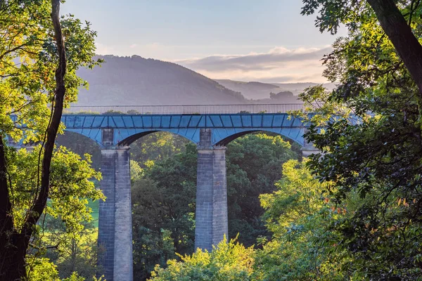 Pontcysyllte su kemeri antik bir köprü North Wales, İngiltere