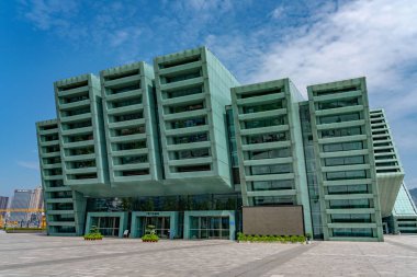 Chongqing, Çin - 19 Eylül: Chongqing Grand tiyatro, sahne sanatları mekan ve ünlü Simgesel Yapı Bina üzerinde 19 Eylül 2018 yılında Chognqing bu