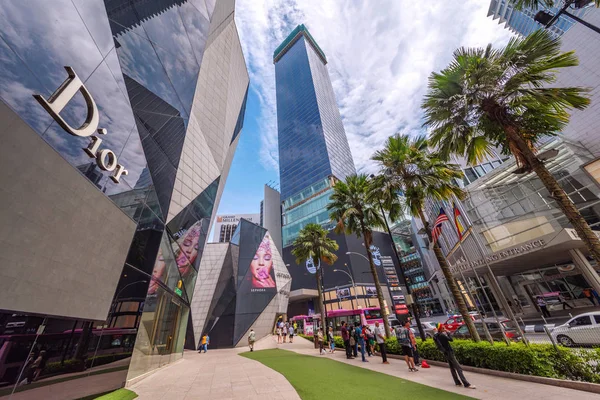 Kuala Lumpur Malaysia Julho Este Shopping Center Pavilion Centro Comercial — Fotografia de Stock