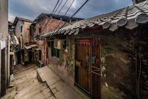 Chongqing China September Traditional Chinese Houses Small Street Ciqikou Ancient — Stock Photo, Image