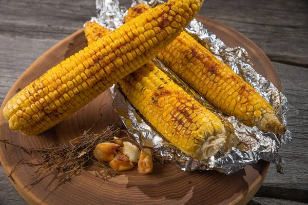 Grilled Corn Cob — Stock Photo, Image