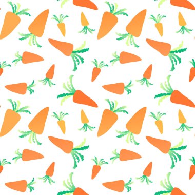 Dikişsiz desen havuç