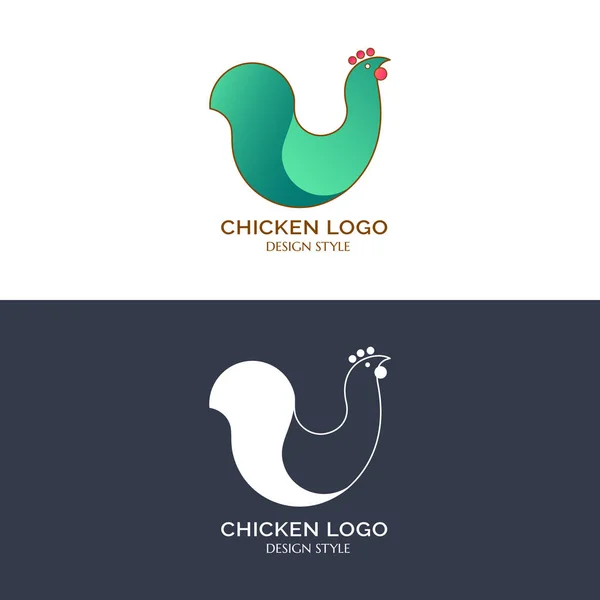 Logo bird template — Stock Vector