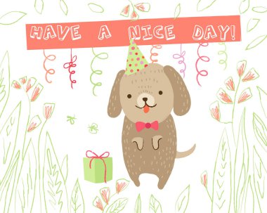 hayvan tebrik kartı