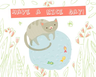 hayvan tebrik kartı