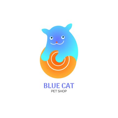 Logotipi kedi karikatür