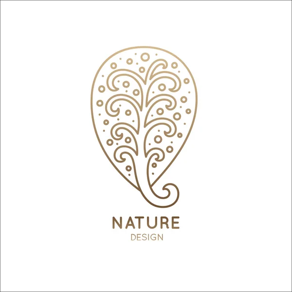 Logo arbre magique — Image vectorielle