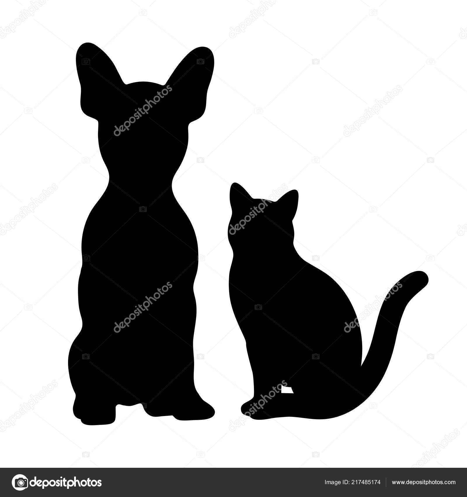 トップ100犬 猫 シルエット フリー すべてのイラスト画像 トップ100犬 猫 シルエット フリー すべてのイラスト画像