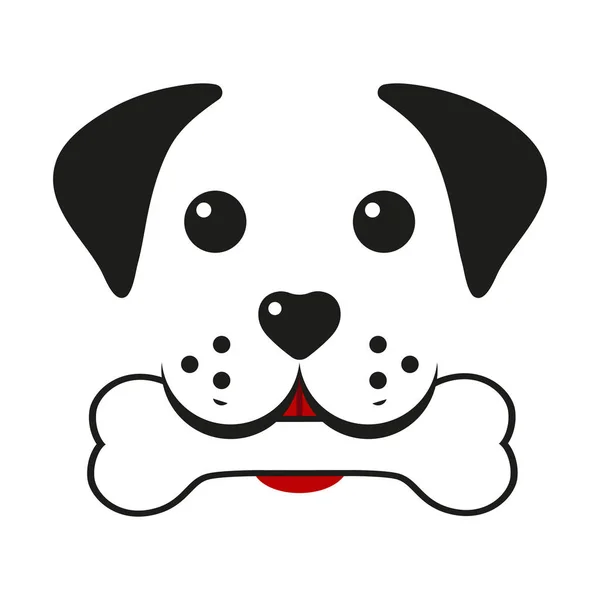 Pes Potravin Šablona Malí Přátelé Čisté Profesionální Logo Šablona Která — Stockový vektor