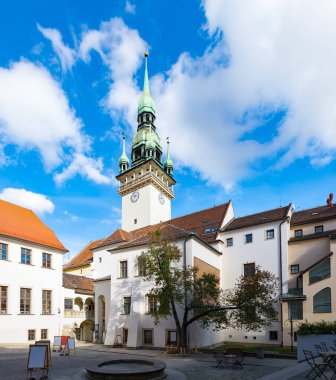 Eski Belediye Binası ya da Stara radnice en eski ve en ilginç laik Brno - Moravia, Çek Cumhuriyeti olduğunu