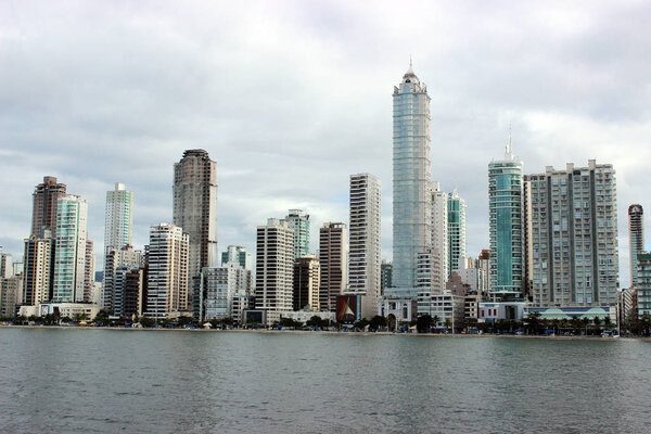 City View of Balneario Camboriu, Santa Catarina, Brazil