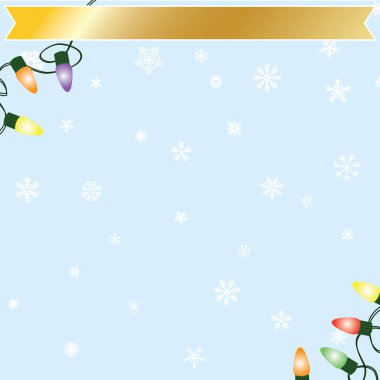 Neşeli mutlu Noeller iki dizeleri holiday Lights boş geçmiş reklam