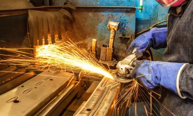 Alev kıvılcım elektrik değirmeni değişiklik her zaman ileri geri sallanan ile