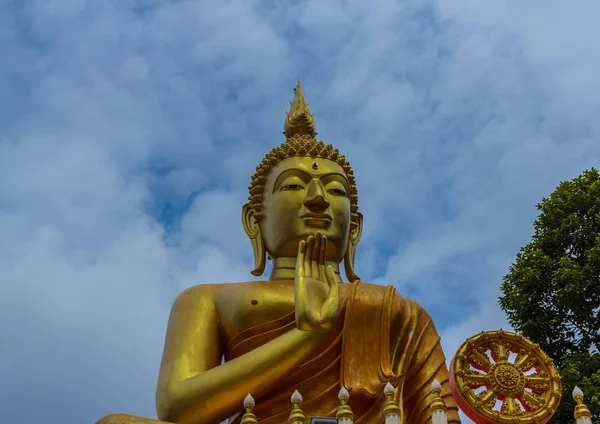 Buda Gloden Buda Grande Bonito Livre Tailândia — Fotografia de Stock