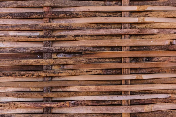 Wickerwork Bambu Sepet Doku Güzel Arka Plan — Stok fotoğraf