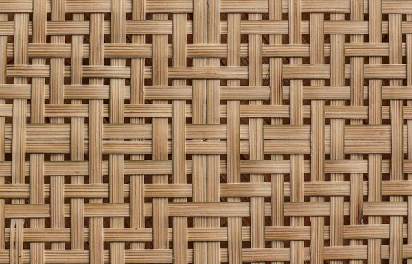 Wickerwork Bamboo Basket Texture Beautiful Background — Stock Photo, Image