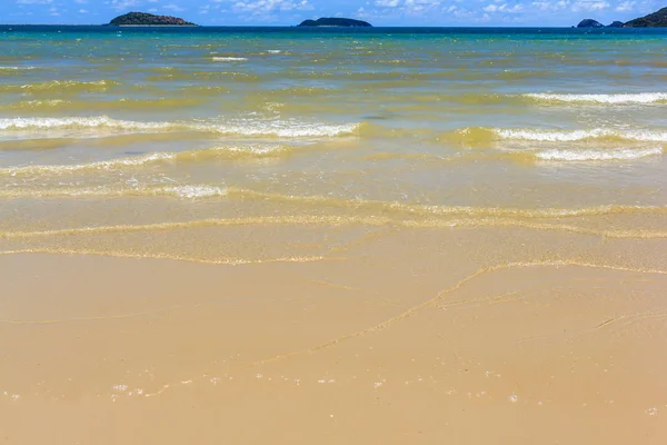 Piękne Plaże Niebo Latem — Zdjęcie stockowe