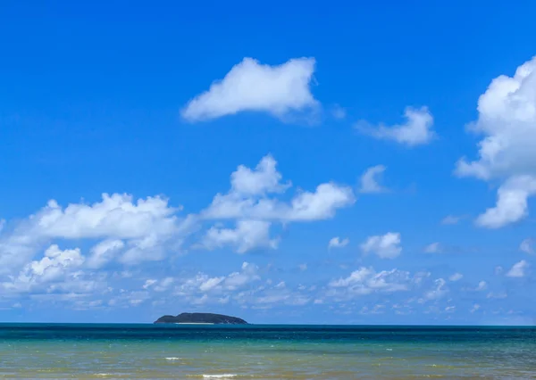 Piękne Plaże Niebo Latem — Zdjęcie stockowe