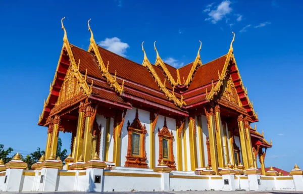 Temple Phra Que Renu Nakhon Ancienne Architecture Antiquités — Photo