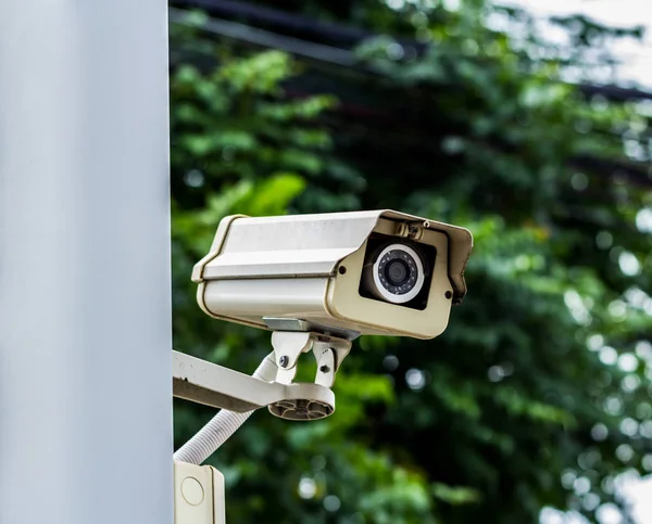 Cctv Surveillance Security Public Areas Technology — Stock Photo, Image