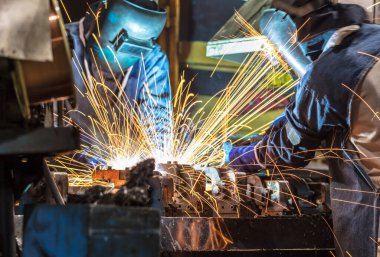 Kıvılcımlı kaynak