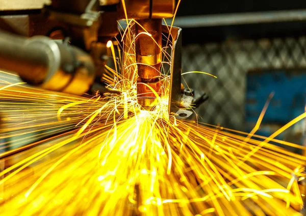 Industrial welding spot nut automotive — Stock Photo, Image