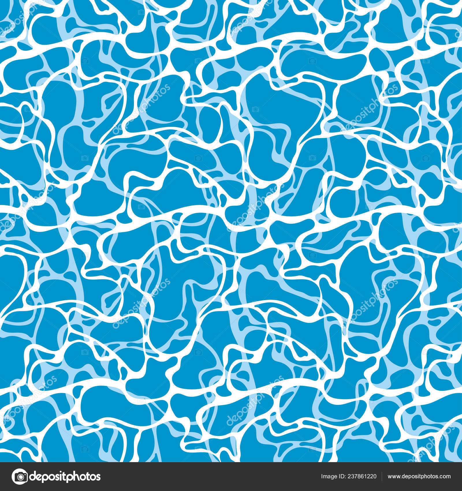 Blue Water Surface Background Texture Ripples Sea Surface Turbulent Vector  Stock Vector by ©dcliner07.gmail.com 237861220, image size:1600x1700