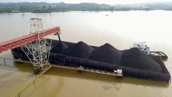 Fotos Aéreas Minería Del Carbón — Foto de Stock