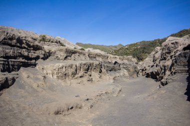 Dağ Bromo Endonezya süper Vulcano krater 